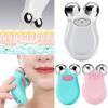 EMS микротоковое устройство для подтяжки лица, 3D роликовый массажер для лица, редуктор для двойного подбородка, против морщин, подтягивает кожу, V-образный аппарат для красоты лица