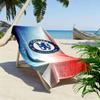 Chelsea F Print Beach Towel, Large Soft Quick Dry Towel for Beach Camping Swimming