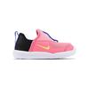 Nike Lil' Swoosh Leather, Textile Cushioning, Wear Resistant Low top Toddler Shoes Pink Black Infant And Toddler AQ3113-607