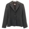 MAX&CO Tailored Jacket 38 Charcoal Gray Blazer Max Mara Women Used
