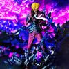 25 см/9,8 дюйма Аниме One Piece Фигурка Санджи Фигурка на шарнирах Коллекционная Модель Статуэтка Игрушка Подарок