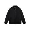 LiNing CF Suo Series Dream Theme Show Workwear Stand Wool Jacket Unisex Upper Clothing Black AYMS407-5