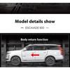 Модель автомобиля 1/32 для внедорожника Cadillac Escalade, литой игрушечный автомобиль со звуком и светом, инерционный механизм, многоцветный