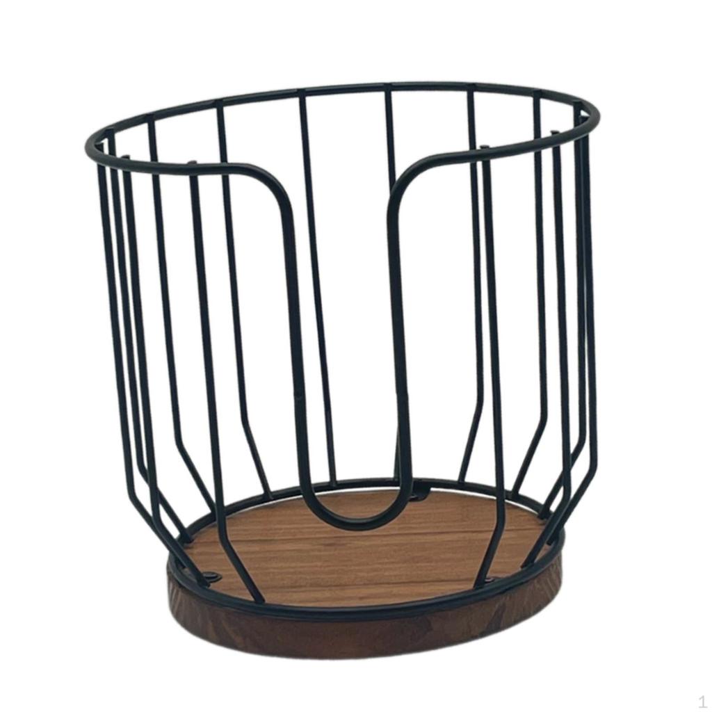 Держатель для кофе Диспенсер Металлическая проволочная корзина для хранения Контейнер для столешницы Офисный дом