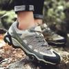 Водонепроницаемая походная обувь для мужчин, дышащие нескользящие кожаные уличные ботинки, весна-лето, осень-зима, треккинговые кроссовки, мужские