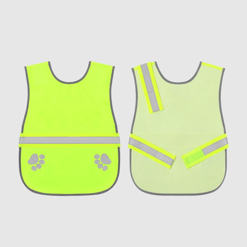 Светоотражающий жилет безопасности для питомца Флуоресцентная одежда для собаки Одежда для лап собаки Ночная одежда Жилет для щенка Ночная одежда