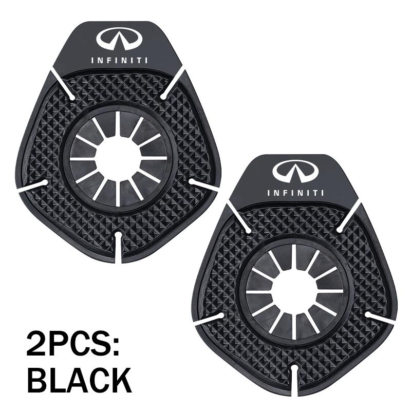 For Infiniti Car Logo Windshield Wiper Hole Protection Cover Silicone Dust Cover Accessories FX35 Q30 G37 QX70 G35 QX50 QX60 W3