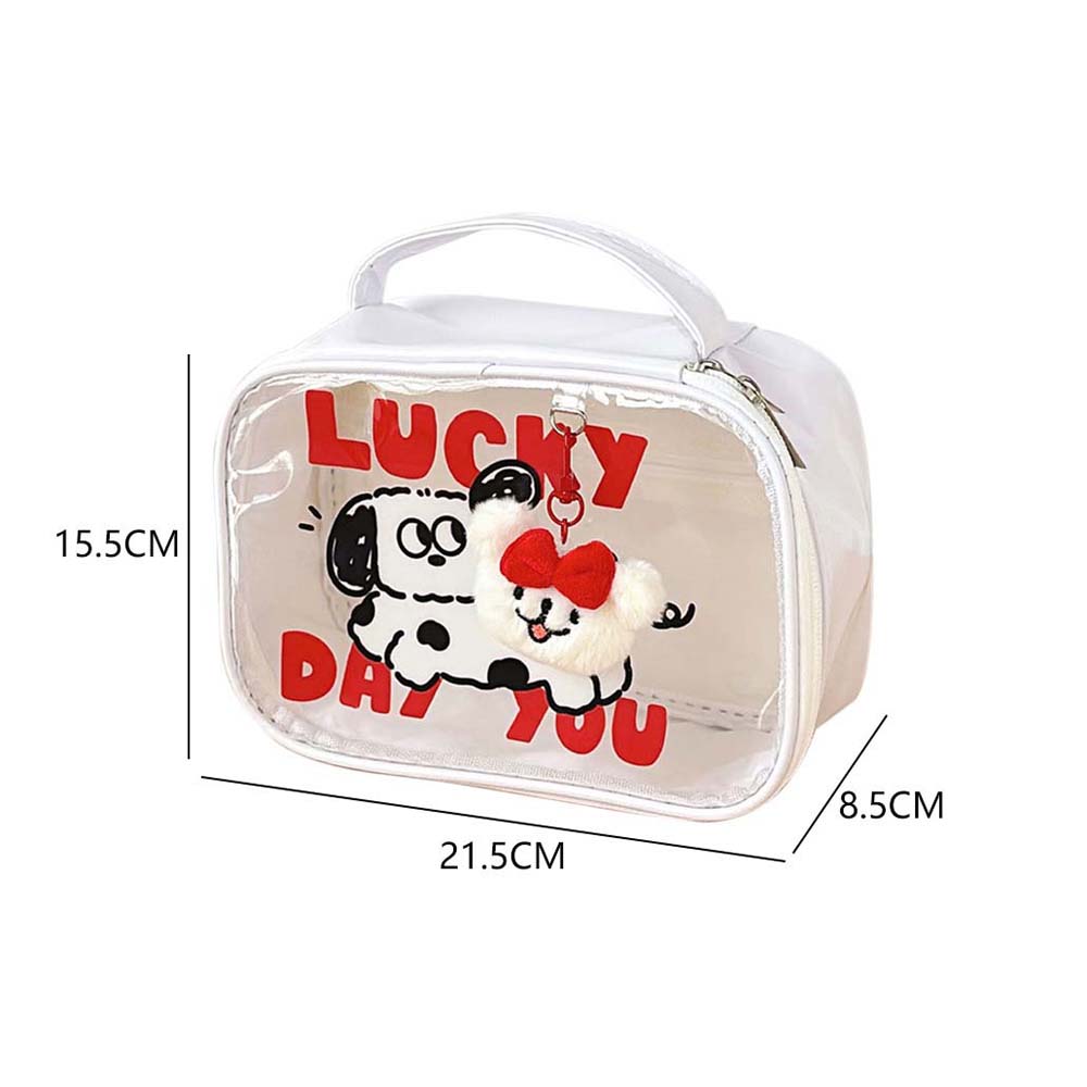 Косметичка для хранения кистей для макияжа из мультфильма из ПВХ, большая вместимость, органайзер для косметики для путешествий и отдыха на открытом воздухе