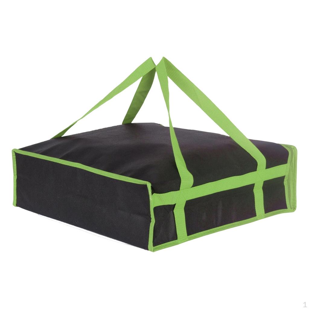 Delivery Pizza Insulation Bag Cold Food Storage Large Capacity Reinforced Carry Handle for