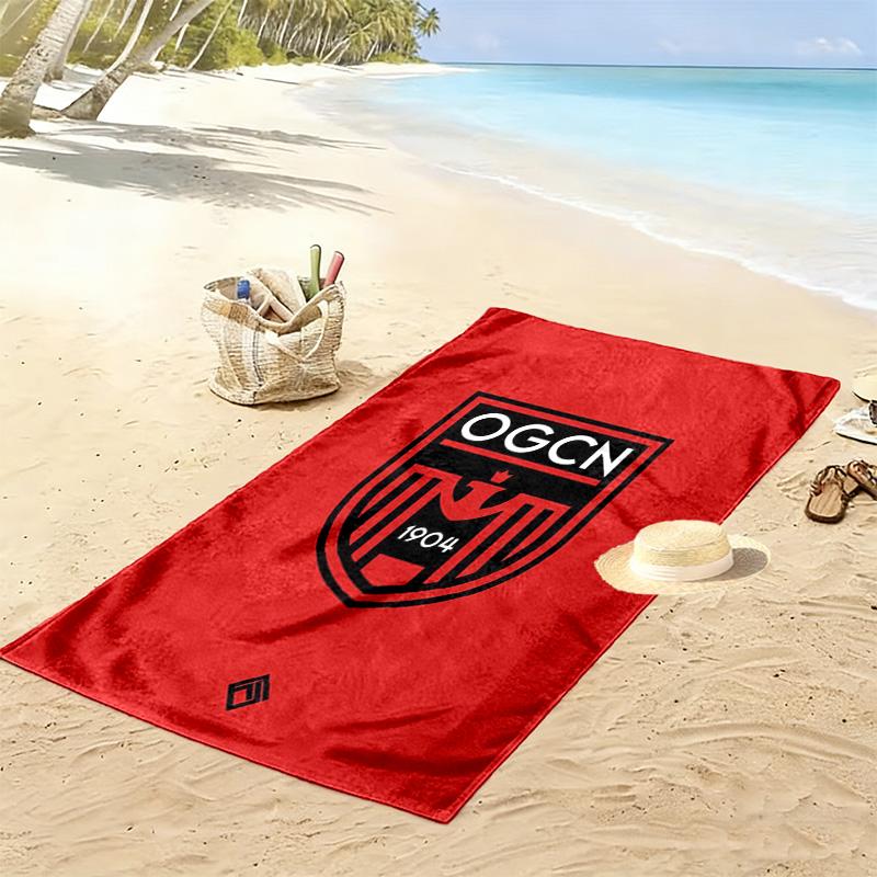 OGC Nice Print Beach Towel, Large Soft Quick Dry Towel for Beach Camping Swimming