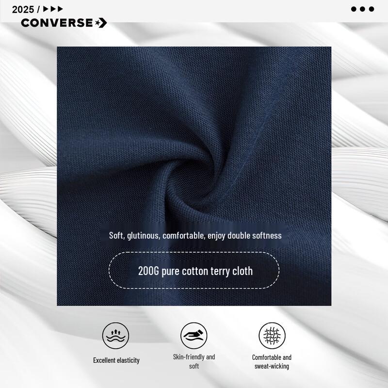 Converse Kids' Cotton Logo Long-Sleeve T-Shirt