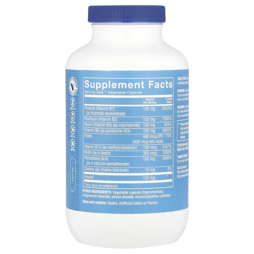 B-Complex 100, 300 Veggie Capsules