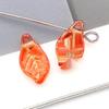 Czech Glass Grape Leaf Small Beads 7x12mm for DIY Jewelry and Crafts