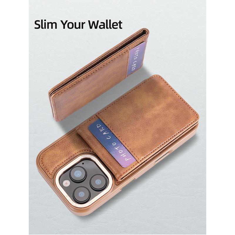 Detachable Card Case Magnetic Suction 2-in-1 Phone Case for Apple 16 Pro Max