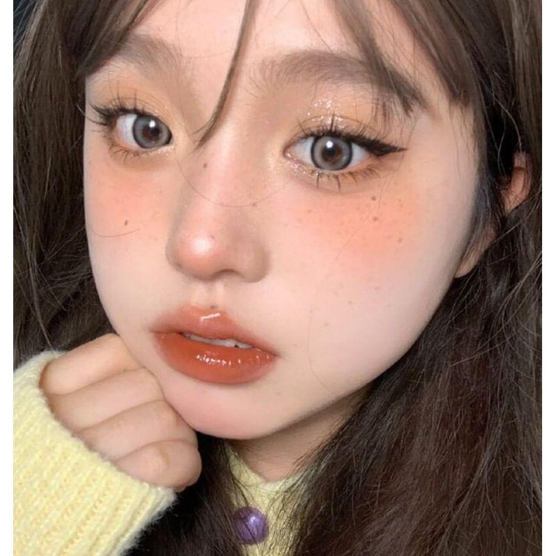 xixi - Peach Heart Monochrome Cheek Blusher - 1-3