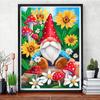 1 шт. 11,8x15,7 дюймов 5D DIY Алмазная картина Санта-Клаус Вышивка Гном Мозаика Вышивка крестиком Рождественские украшения