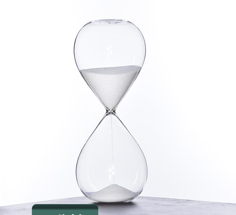 5/10/30/60 Minutes Time Hourglass Timer Home Decoration Glass Hourglass Ornaments Household Items Sand Timer Yellow Sand Timer