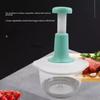 Removable Vegetable Mincer Manual Press Special Ingredients Mixer Meat Grinder  for Home