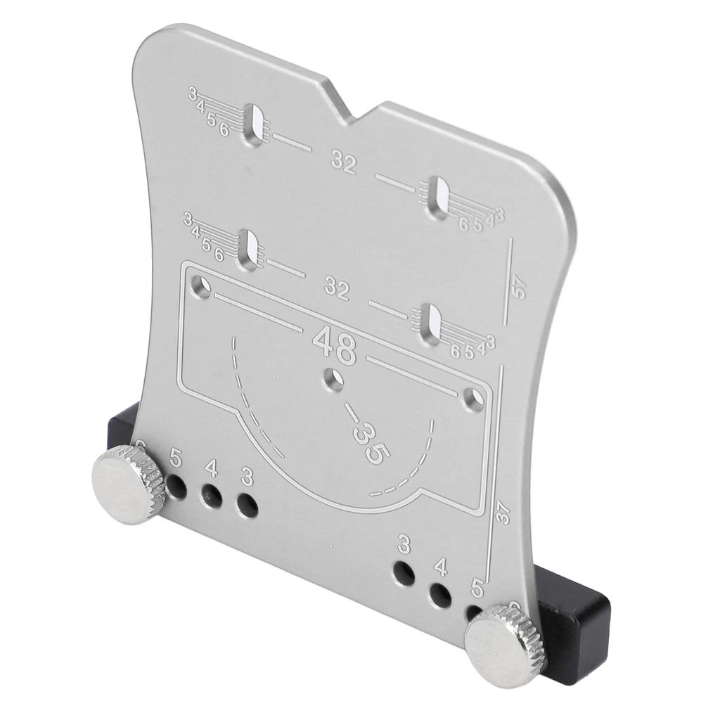 35mm Hinge Hole Opener Aluminum Alloy Quick Positioning Hinge Drilling   Locator and Drill Bit Set