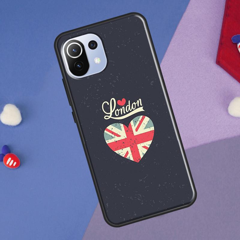 London Bus England Big Ben Cover For Xiaomi 13 14 Ultra 11T 12T 13T 14T Pro POCO X7 Pro X3 X5 F3 F5 F6 M6 X6 Pro Case