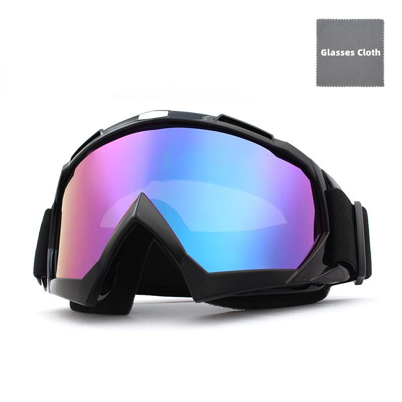Motorcycle Goggles Motocross Glasses MTB ATV MX Off-road Goggles Mask Removable Lenses Windproof UV Protection Outdoor Cycling