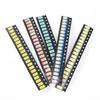 100PCS LEDs Diodes Kit 5730 SMD LED Beads Light Emitting Diode , Red Yellow Green Blue White 5 Color DIY Electronics Set