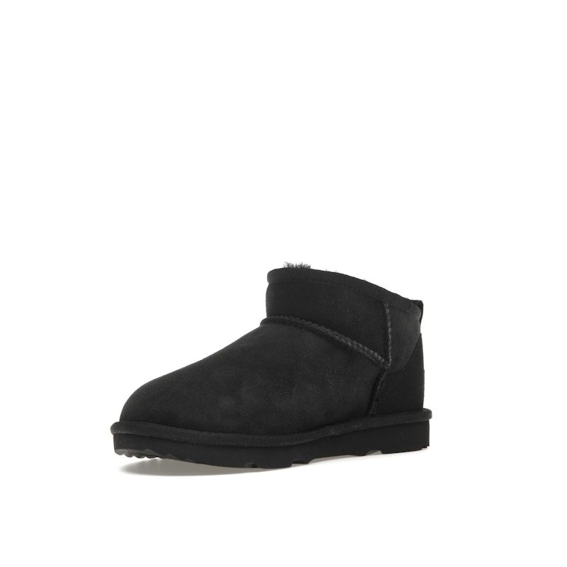 UGG Детские Классические Ультра Мини Черные 1130750K-BLK