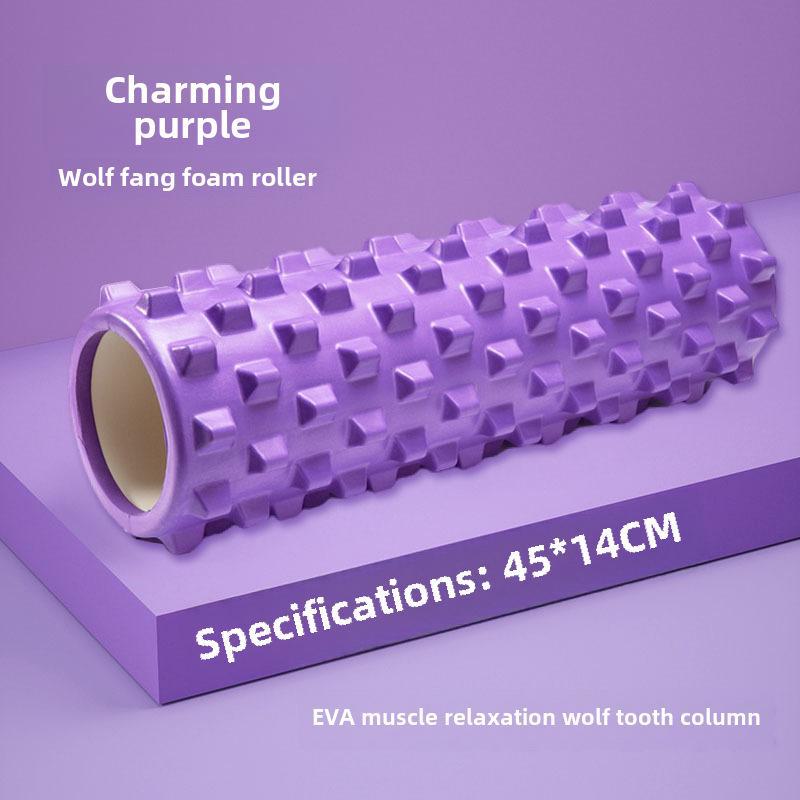 Ролик из пены EVA с полумесяцем и палочка для массажа йоги