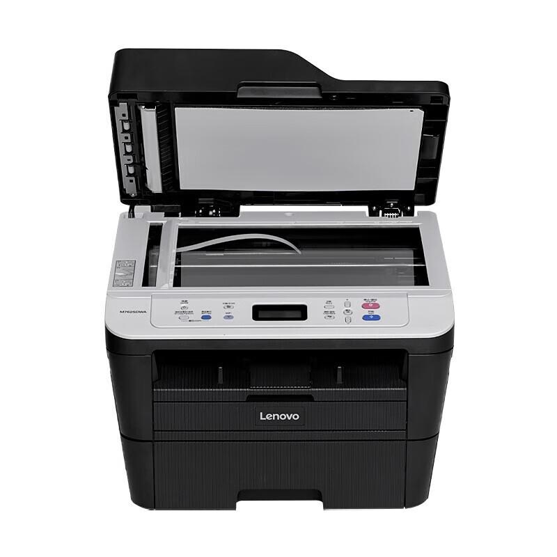 Lenovo M7625DWA Черно-белый лазерный многофункциональный принтер, штепсель CN (адаптер в комплекте)