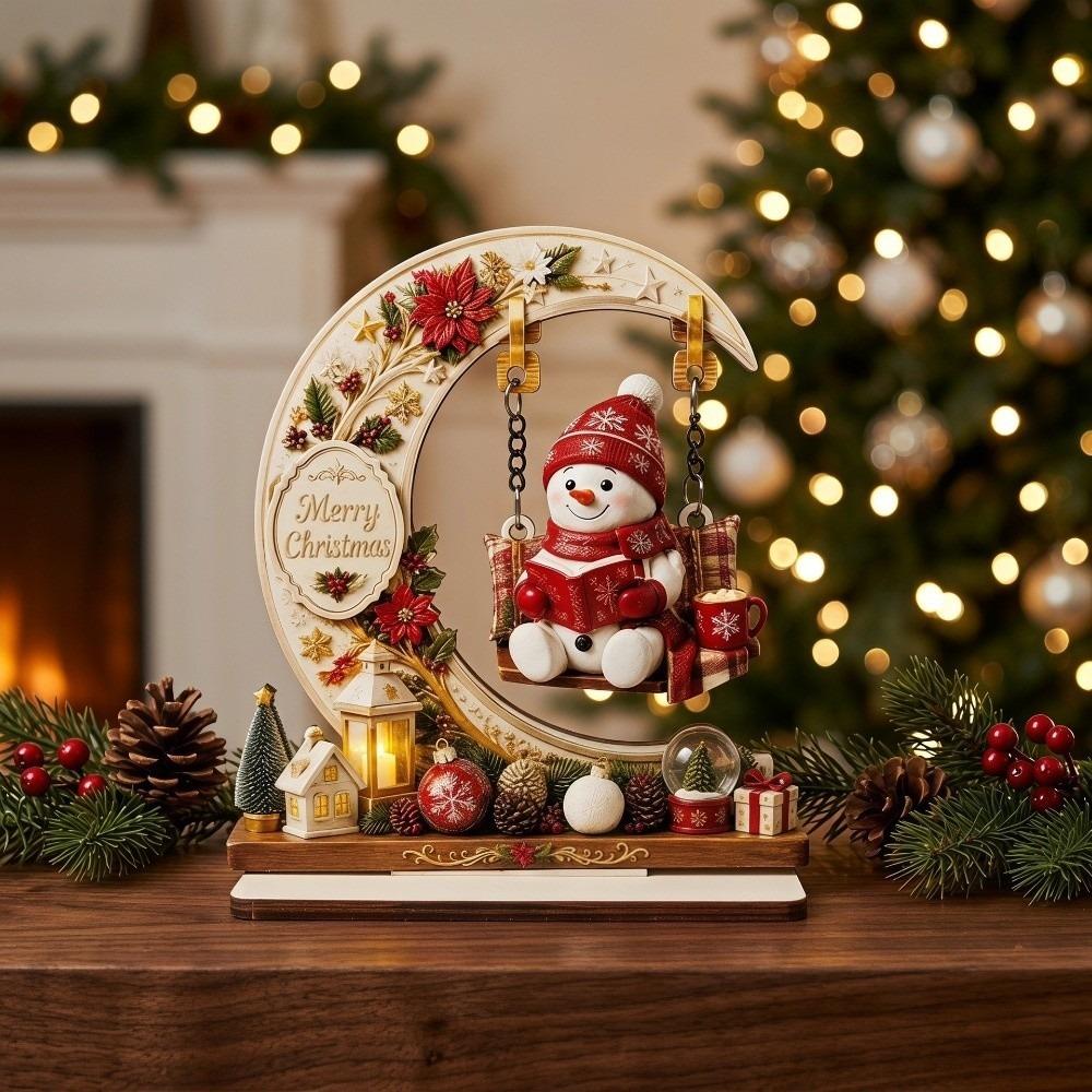 Ghost Santa Claus Ornament Snowman Deer Christmas Decoration Christmas Ornaments Indoor