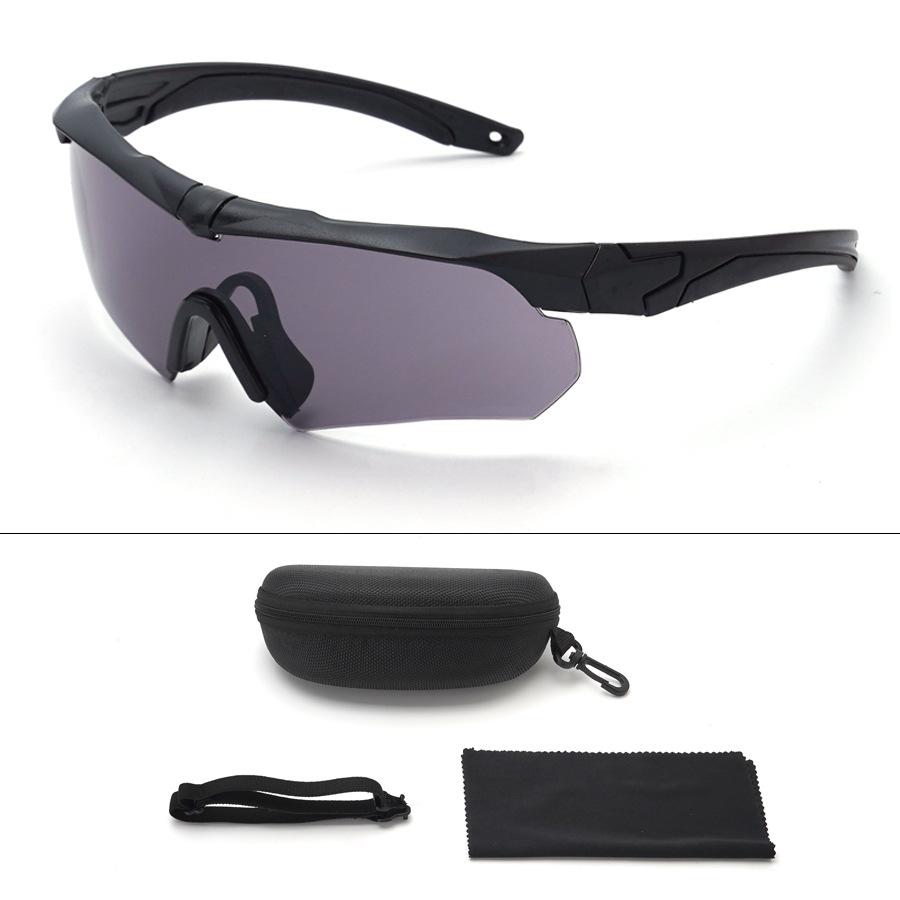 1 комплект тактических очков для арбалета, спортивные очки HD, очки для уличной стрельбы, безопасные очки для альпинизма