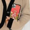 Анимированный чехол для телефона S-Клубничный S-Шорткейк для iPhone 17 16 Pro Max 11 12 13 14 15 Жесткий PC+TPU Задняя крышка с подставкой