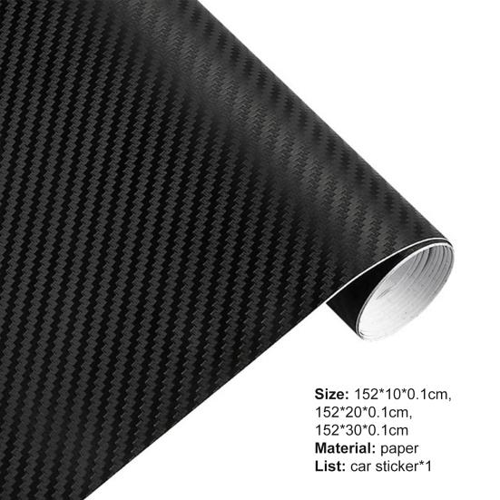 Автомобильная пленка, устойчивая к царапинам, сильная клейкость, декоративная 5D виниловая пленка из углеродного волокна