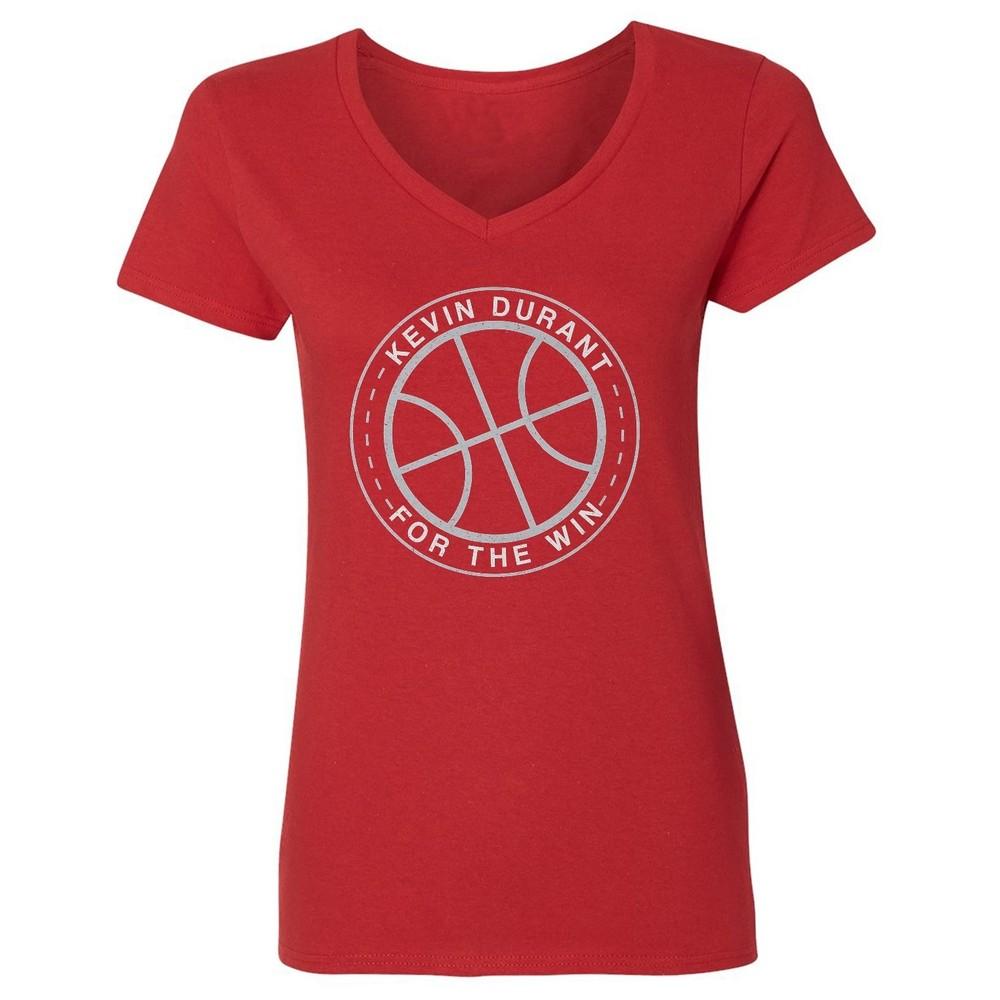 Kevin Durant For The Win Bball Tribute - Houston Fans Ladies' V-Neck Tshirt Unisex T-Shirt