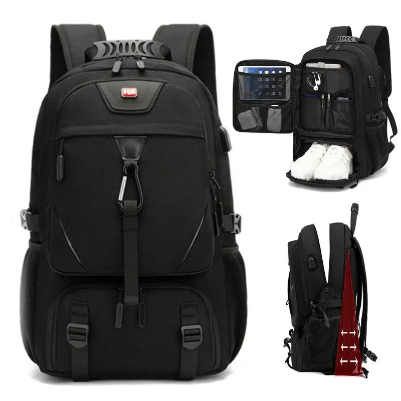 50L/60L/80L Hiking Backpack with USB Charging Port