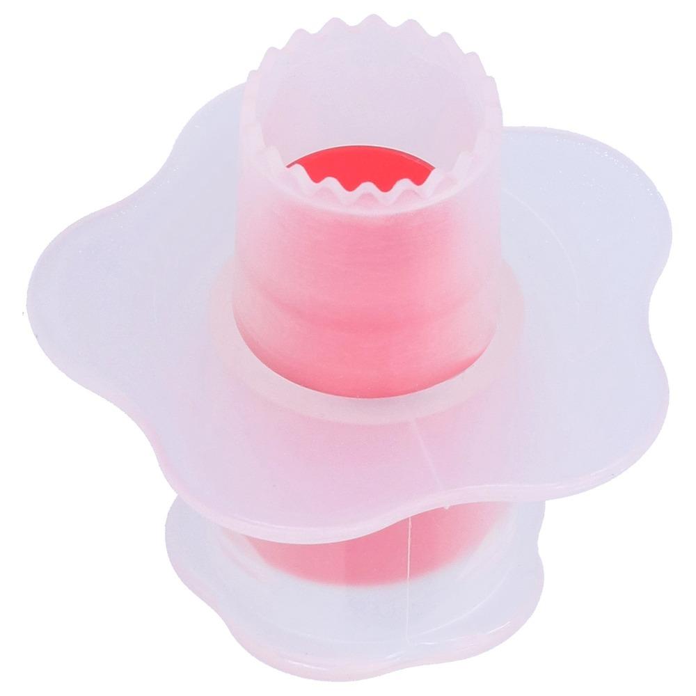3pcs Pink Cake Core Remover Plunger Mechanism Cream Filling Decorating Tool Confectionery Making