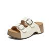 TATA/She 2026 Summer Shopping Mall Same Style Boken Shoes Women's Shoes Versatile Fashion Slippers