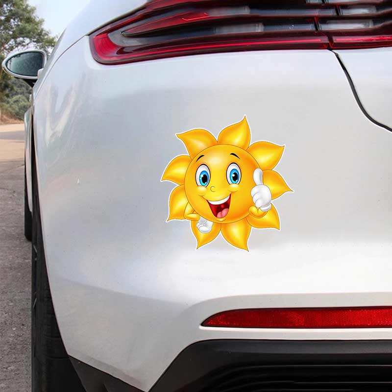 Милая Мультяшная Пчелка Насекомое Автомобильные Наклейки Водонепроницаемые Виниловые Наклейки Декор Кузова Автомобиля Окна Наклейки на Мотоциклетный Шлем M461