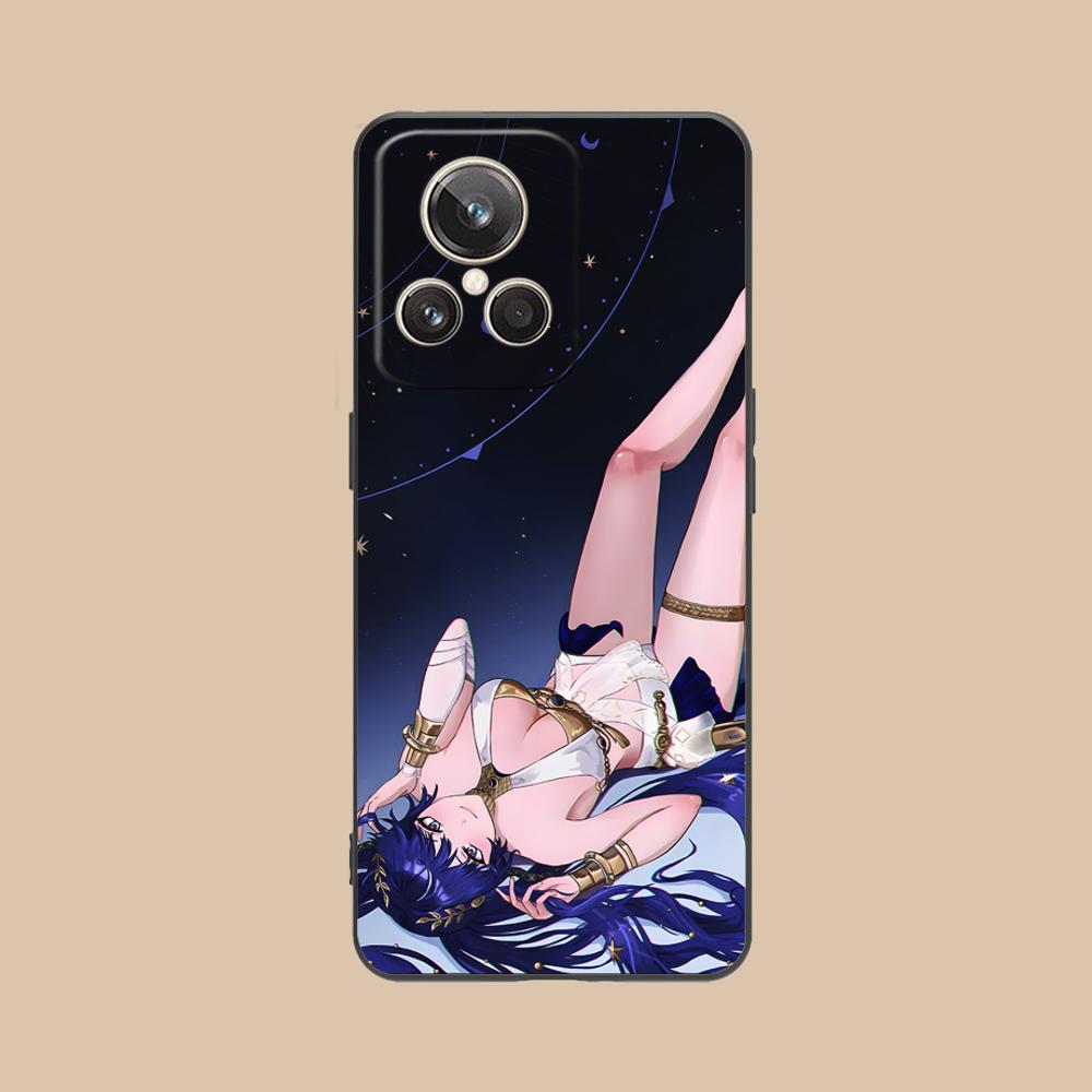 Чехол для мобильного телефона Wuthering Waves Luno из матового ТПУ для Realme 15 14 13 12 11 10 9 Pro Plus T i Lite 5G, цветная печать