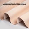 Planted tanned leather, genuine leather, top layer cowhide, tree paste leather, DIY handmade original color, dyed tanned leather