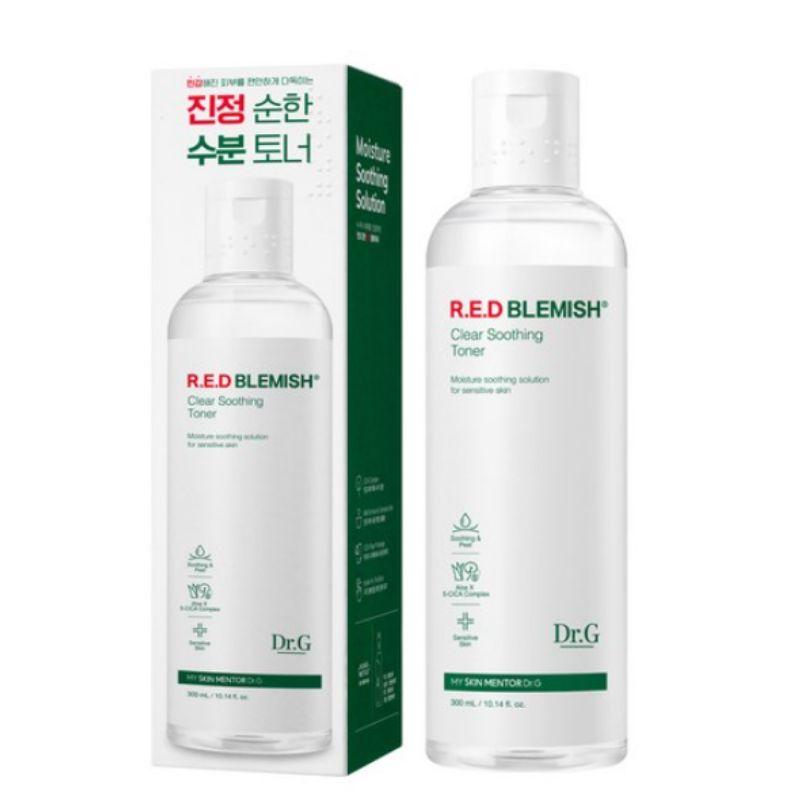 Dr.G Red Blemish Clear Soothing Toner Hydrating & Calming Face Toner 300ml