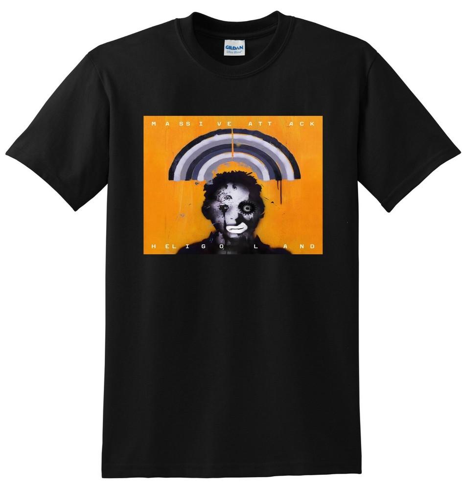 ФУТБОЛКА MASSIVE ATTACK heligoland винил обложка cd S-5XL Унисекс Футболка