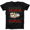 Merry Christmas Shitters Full Cousin Eddie Funny Gift Tee Black T Shirt 132
