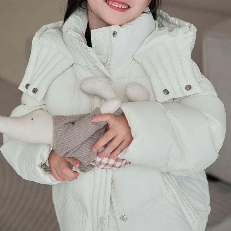 Новая зимняя детская одежда в корейском стиле для мальчиков и девочек, короткая мягкая утолщенная стеганая куртка, детский пуховик
