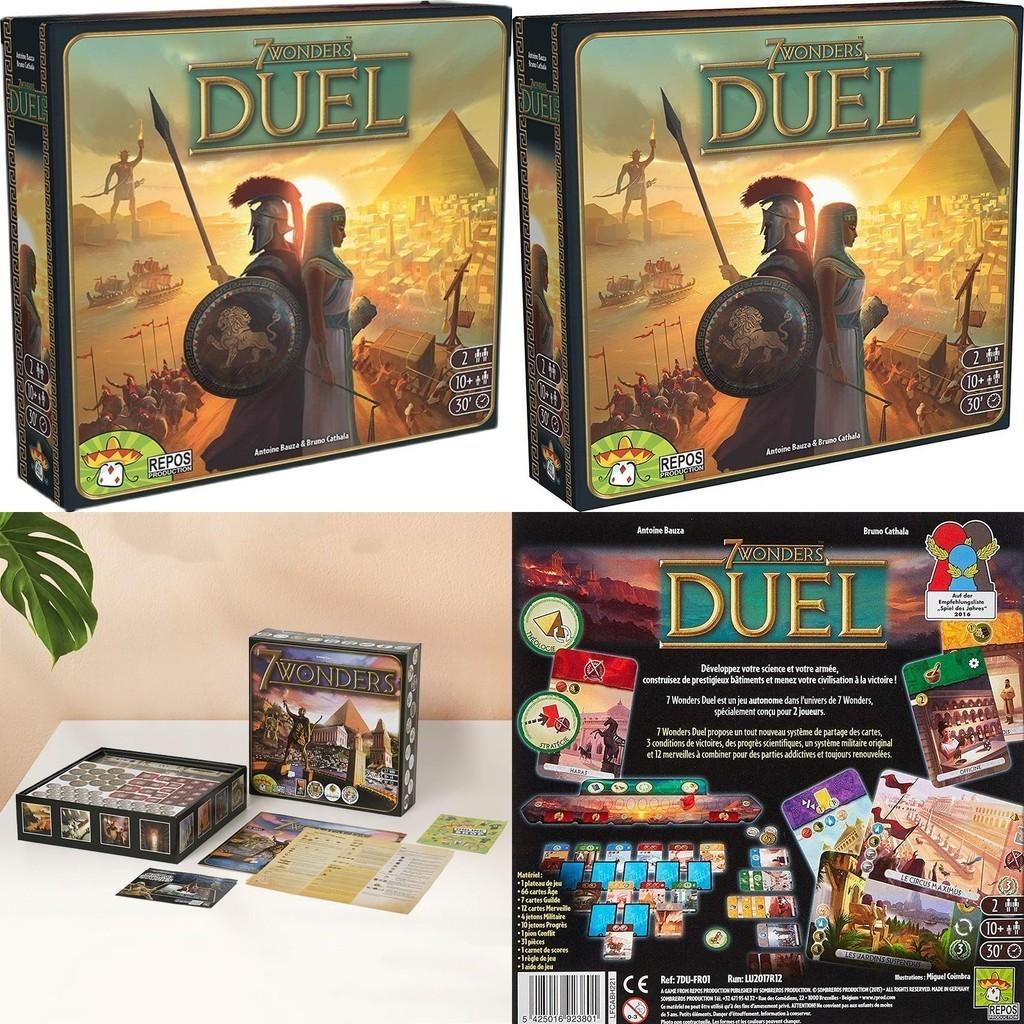 7 Чудес Дуэль Стратегическая Настольная Игра Для Взрослых Детей