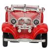 Vintage Child Kid High Simulation Sound Light Pull Back Car Toy Alloy Vehicle (Red)