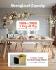2Pcs Over The Table Rod Stand with Clamp Arch Frame 28-98 in L Adjustable