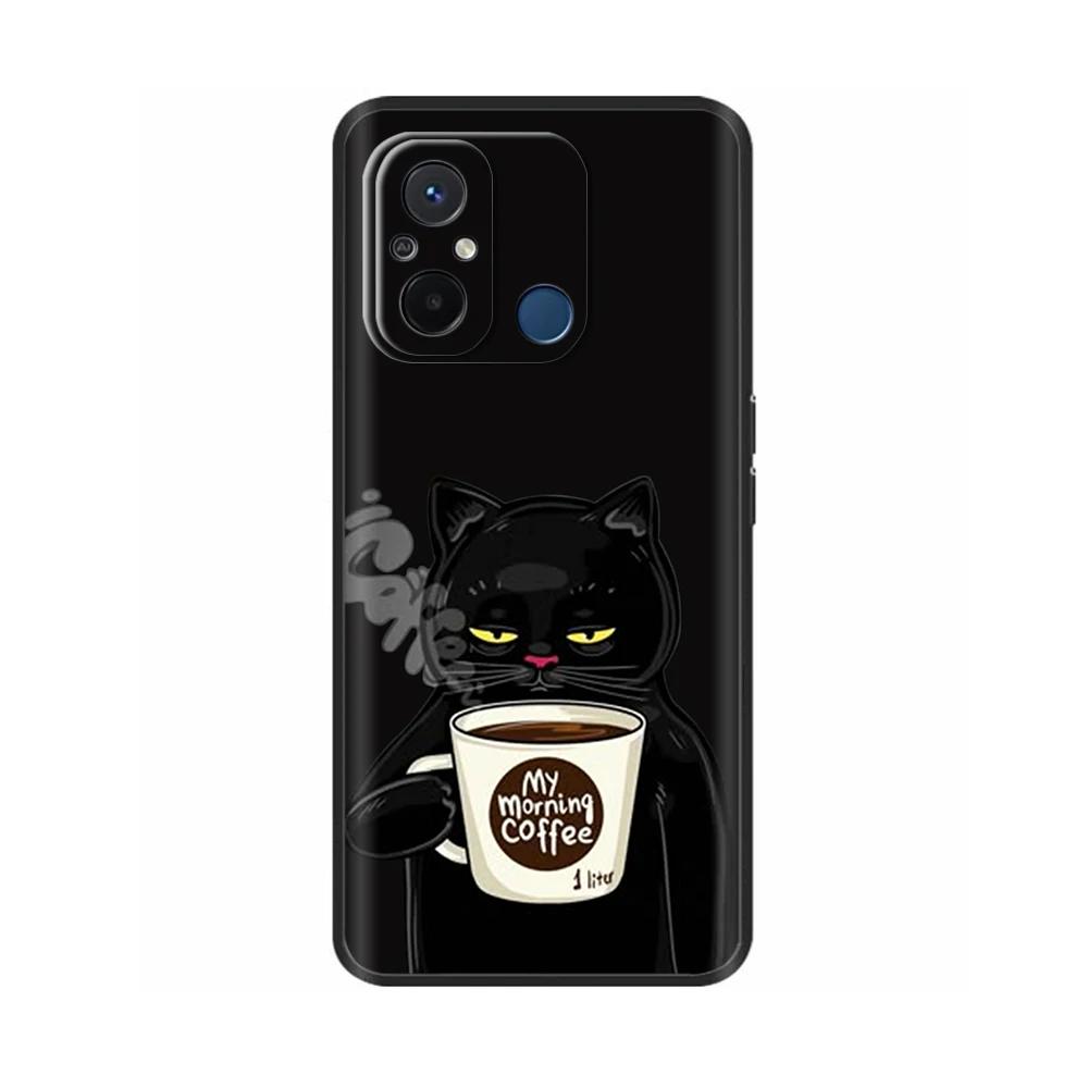Ударопрочный чехол для Redmi 12C Чехол Redmi12C Чехол с рисунком животных Мягкий силиконовый задний чехол для телефона для Xiaomi Redmi 12C Чехол 12 C