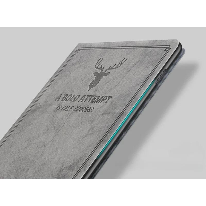 Чехол для Huawei MediaPad T5 T8 C3 T10, тонкий ретро складной чехол с откидной подставкой из искусственной кожи, чехол для Matepad SE M2 M3 M5 M6