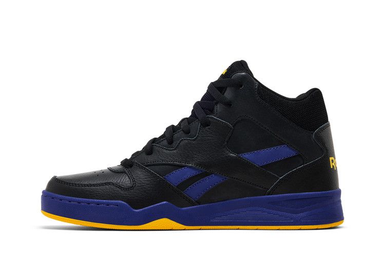 Мужские кроссовки Reebok Royal BB 4500 High 2 'Черный Всегда Желтый Смелый Фиолетовый'